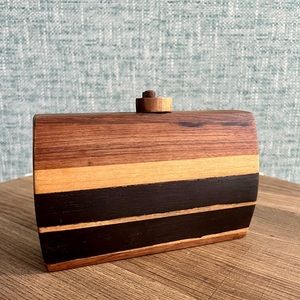 Handmade Wood Clutch